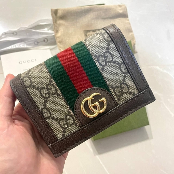 Gucci Ophidia GG Card Case Wallet - Picture 2 of 10